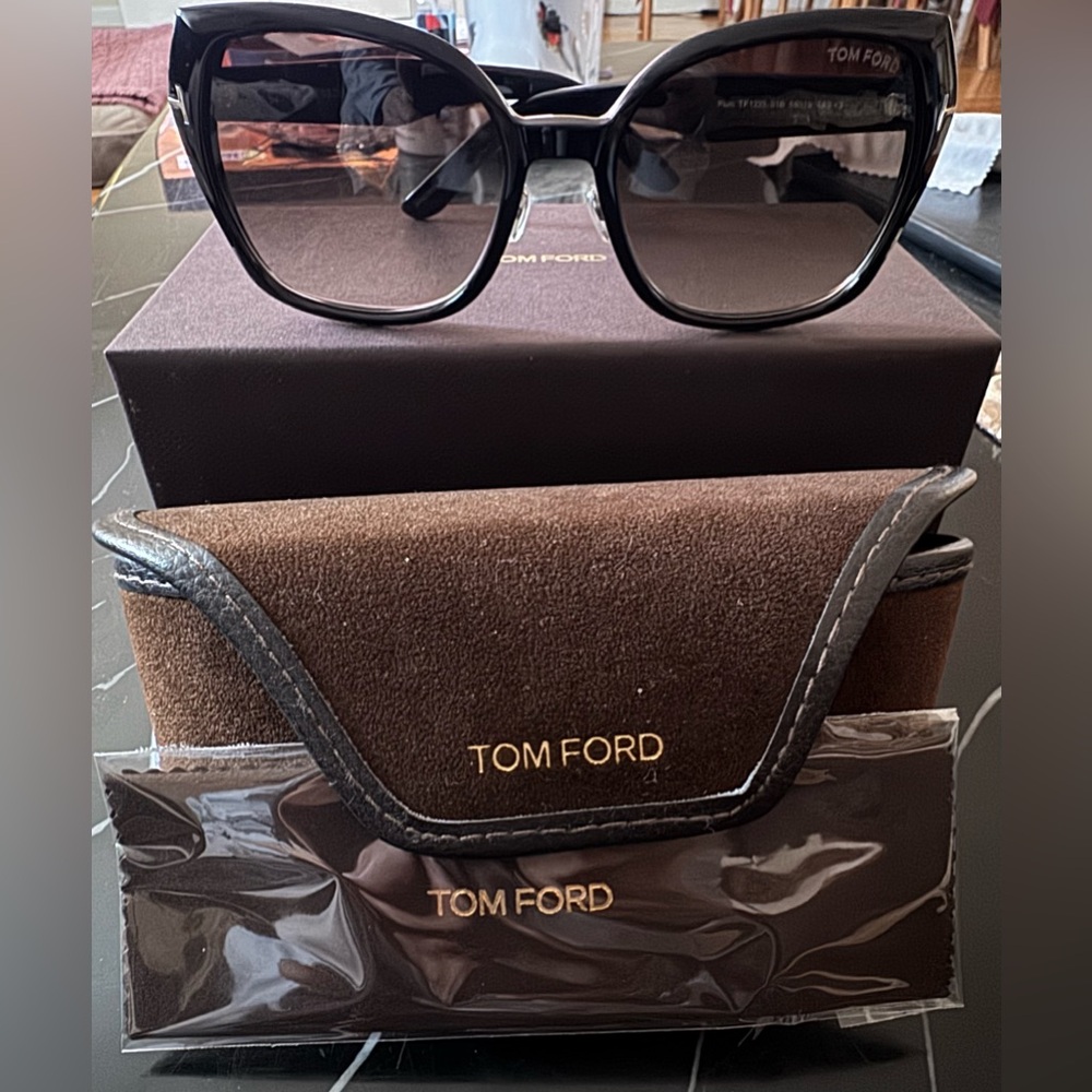 Tom Ford Dark Sunglasses with Case